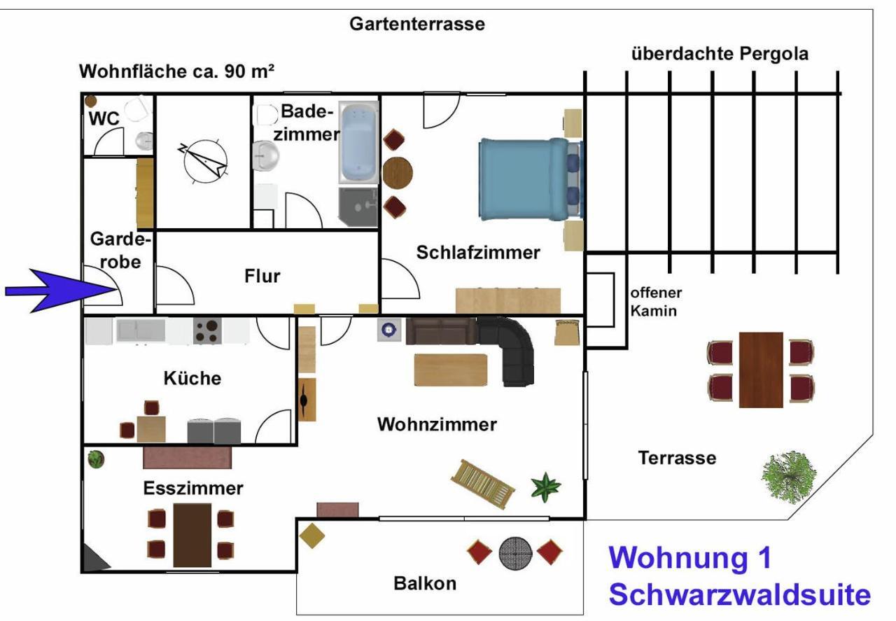 Schwarzwälder Ferienwohnungen Seelbach  Exterior foto